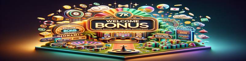 Бонусные предложения для новых игроков в казино 7К
